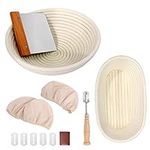 Bread Proofing Basket Set 9.6 Inch 