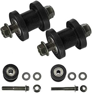 HTBCCHB 8mm and 10mm Chain Roller Pulley Tensioner Wheel Guide Per for Motorcycle Mini Bike Atv 125cc 140cc 160cc SSR XR125 CRF50 KLX110 Pitster Pit Dirt Bike Parts (Black)