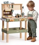 ROBUD Wooden Kids Tool Bench, Toddl