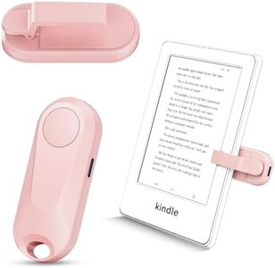 RF Remote Control Page Turner for Kindle Paperwhite, K2 Page Turner for Kindle iPad iPhone Android Tablets E-Book Reading Novels (Pink)