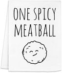 Funny Dish Towel, One Spicy Meatbal