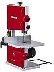 Einhell 4308018 TC-SB 200/1 Band Saw | Electric Bench Saw With 45° Tiltable Metal Work Table For Mitre Cuts, Parallel Stop, Dust Extraction | Bandsaw For Woodworking, Crafting And DIY