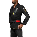 Hayabusa Ascend Lightweight Adult Jiu Jitsu BJJ Gi - Black, A2