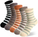 Lisacool Stocking Stuffers Christmas Gifts for Women Socks for Women Thick Wool Soft Warm Cozy Crew Womens Socks