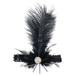 Hollywood Charlston Feather Headband