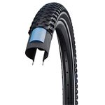 Schwalbe 318376 - tire marathon plus mtb 26x2.10 s-guard hs485 twinskin perf. dual rigida ne.refl