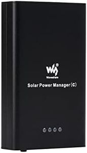 Solar Power Manager (C), Compatible with 6V~24V Solar Panels, Supports 3X 18650 Batteries(Not Include), Supports MPPT Function