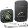ULTRALOQ U-Bolt Pro WiFi Smart Lock with Built-in WiFi,8-in-1 Keyless Entry Door Lock with Door Sensor,Fingerprint Deadbolt,WiFi Door Lock,App Remote Control,Door Status Alert,Voice Control with Alexa