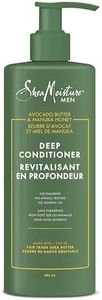 SheaMoisture Men Deep Conditioner for curly hair Avocado Butter and Manuka Honey with Fair Trade Shea Butter 444 ml