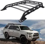 EZREXPM Roof Rack Basket Fit for Toyota 4Runner 2010-2024 Rooftop Cargo Basket Extra Bars Luggage Carrier