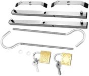 Ladder Locks for Roof Rack - Heavy Duty Ladder Roof Rack Clamp - Ladder Accessory Lock, Lock Jaw Ladder Grip, Secure and Easy to Use for Van Puchen