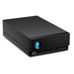 LaCie 1big Dock 8TB External Hard Drive HDD Docking Station – Thunderbolt 3 USB 3.1 USB 3.0 7200 RPM Enterprise Class Drives, for Mac and PC Desktop, Data Recovery (STHS8000800)