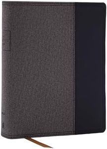 The Prayer Bible: Pray God’s Word Cover to Cover (NKJV, Black/Gray Leathersoft, Red Letter, Comfort Print)