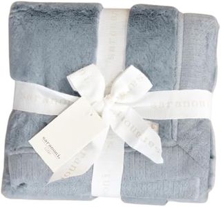 SARANONI Receiving Blankets for Babies Super Soft Boutique Quality Lush Luxury Baby Blanket (Slate, Receiving Blanket 40" x 30")