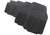 HEAVY DUTY RUBBER CAR FLOOR MATS 4PC