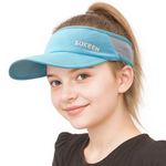 Sukeen Kids Sun Visor Hat Sky Blue