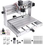 Upgraded CNC Router Machine, Mcwdoit Engraving Machine 3018Pro-MAX 200W Spindle Engraver for Woodworking And Metal, GRBL Control 3 Axis PCB Milling Machine Wood Router Engraver