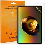 kwmobile Screen Protector Compatible with Samsung Galaxy Tab S7 Plus/Tab S7 FE Screen Protector - 2X Anti-Fingerprint Film Shield for Tablet