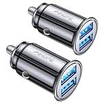 AINOPE 2 Pack Fast Mini Car Charger