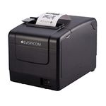 Everycom EC-901 80mm | 3 Inches USB+LAN Interface Thermal POS Receipt Printer (AUTO Cutter, Black)