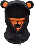 Kids Balaclava Ski Mask, Boys/Girls Washable Fleece Winter Hat with Face Cover for Windproof,Tiger,M