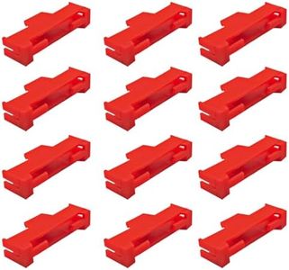 50 Pack Servo Extension Cable Safety Connector Clips Servo Plug Lead Wire Lock for RC Cable Connection