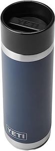 Yeti Rambler Vacuum Insulated Stainless Steel Hotshot Bottle, Navy, 18oz (532ml)
