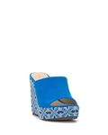 Jessica Simpson Women's Shantell4 Wedge Sandal, Atlantic Blue, 7