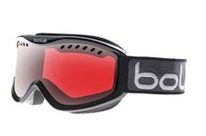 Bollé Sun Protection Carve Outdoor Skiing Goggle available in Shiny Black/Vermillion Gun - Medium