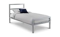 Julian Bowen Soto Metal Bed 90Cm - Silver