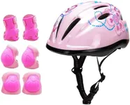 Girl Helmet for Bike,Kids Bike Pink Helmet for Girls Approximately Ages 3-10 Years Adjuastable and Multi-Sport, from Toddler to Kids CPSC Certicated