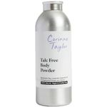 Corinne Taylor Organic Talc-Free Body Powder with Lavender & Chamomile – Natural Dusting Powder for Anti-Sweat, Anti-Chafing & Sensitive Skin – Gentle Absorbent Powder 85g
