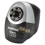 Bostitch Office SuperPro6 Commercial Pencil Sharpener with 6 Holes and Industrial Motor, Gray