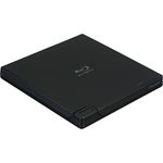 Pioneer BDR-XD05B 6X Slim Portable USB 3.0 Blu-Ray Burner (Black) - Supports BDXL/BD/DVD/CD - Bonus CyberLink Media Suite 10 Windows Software