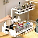 Koqina 2 Tier Under Sink Organiser,