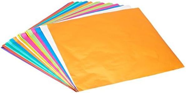 Origami Paper 9.75"X9.75" 18/Pkg, Assorted Foil