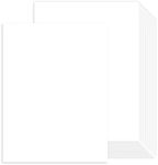 100 Sheets White Cardstock 8.5 x 11