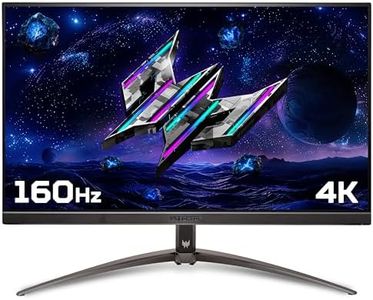 Acer Predator XB273KV3bmiiprfx 27 inch Gaming Monitor - IPS Panel, 3840 x 2160, 160Hz, FreeSync Premium, 1ms, 400 nits, VESA DisplayHDR 400, 95% DCI-P3, DP 1.4, HDMI 2.1, Audio Out, 2x 2W Speakers