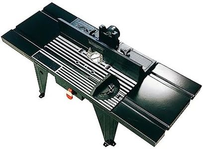 Electric Deluxe Benchtop Router Table Wood Working Craftsman Tool, 34" x 13"