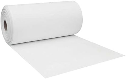 Ceramic Fiber Paper - 1/32" Thick x 24 Inch x 25 Feet - 2300F Rated - Non Asbestos - High Temperature Insulation Gasket Paper for Stoves, Furnaces, Glass Fusings, Kilns