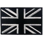 Tactical Great British Union Jack Patch Embroidered England Flag Morale Applique Fastener Hook & Loop UK Emblem