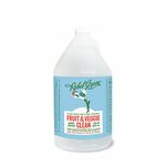 Rebel Green Fruit and Veggie Wash, Natural Fruit and Vegetable Produce Cleaner, 1 Gallon Refill