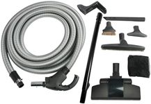Cen-Tec Systems 93048 Central Vacuum Kit with Switch Control, 40 Ft. Hose, Black