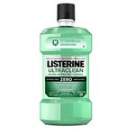 Listerine Ultraclean Enamel Protect Zero Antiseptic Mouthwash, Eucalyptus, Mint Thyme, Plaque, Bad Breath, Gingivitis, 1L