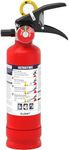 Ougist ABC Fire Extinguisher for Home & Vehicle - 2.5 lb 1-A:10-B:C Rated, Dry Chemical Fire Safety with Quick-Release Handle, Certified for Kitchen/Car/Boat Use (Model FF1KG)