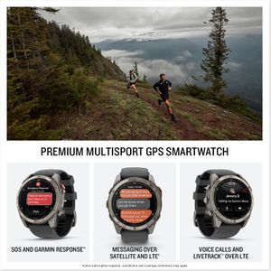 Garmin fēnix 8 Pro 51mm LTE Multisport GPS Smartwatch – AMOLED, Graphite