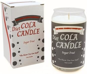 The Soda Candle Company, Diet Cola Soda Scented Candle, 13oz, 100% All-Natural Wax, Gift