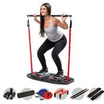 Lifepro Home Gym Portable Equipment - Strength Training, Resistance Equipment - Ab Workout Equipment for Home Workouts, Back Workout Equipment - Push Up Board, Fitness Equipment