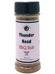 Premium | Thunder Road SWEET-N-SMOKY BBQ Rib Dry Rub Seasoning | Large Shaker | Low Calorie | Fat Free | Saturated Fat Free | Cholesterol Free | Low Sugar | Crafted in Small Batches with Farm Fresh SPICES for Premium Flavor and Zest