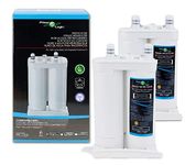 FilterLogic FFL-132F Fridge Water Filter Compatible with Frigidaire PureSource 2, WF2CB, NGFC2000 ¦ Electrolux EWF01, 53-WF-12FR, PureAdvantage, FC100 ¦ AEG 50294819003, John Lewis JLAFFS2007 (2 Pack)